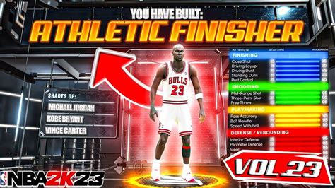 The weight of the best power forward <b>build</b> in NBA <b>2K23</b> is where it gets confusing. . 2k23 athletic finisher build